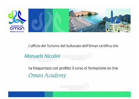 Oman Expert Academy by PORIVERTRAVEL.IT